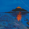 St Michaels Mount Night View Diamond painting