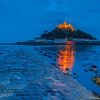 St Michaels Mount Night View Diamond painting