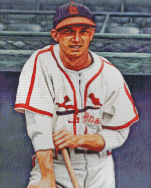 Stan Musial Diamond Painting