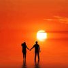 Sunset Couple Diamond Painting