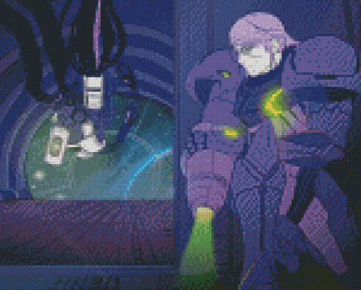 Super Metroid Game Character Diamond Painting