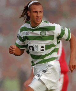 Swedish Football Player Henrik Larsson Diamond Painting