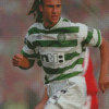 Swedish Football Player Henrik Larsson Diamond Painting