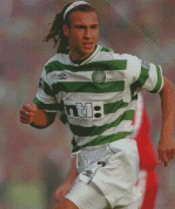 Swedish Football Player Henrik Larsson Diamond Painting