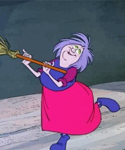 Sword In The Stone Madam Mim Diamond Painting