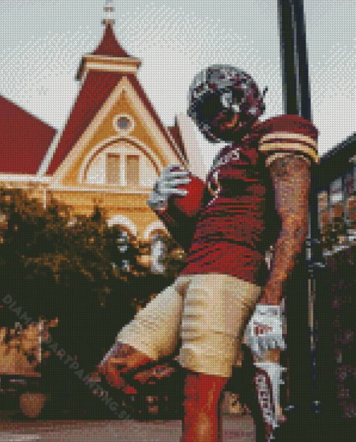 Texas State Bobcats Player Diamond Painting