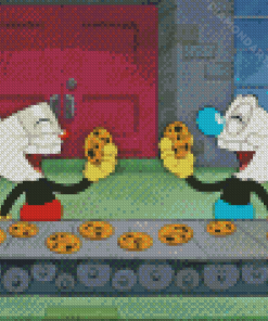 The Cuphead Show Diamond Painting