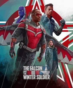 The Falcon And The Winter Soldier Marvels Diamond Painting