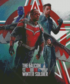 The Falcon And The Winter Soldier Marvels Diamond Painting