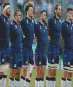 The Scotish Rugby Uk Players Diamond Painting