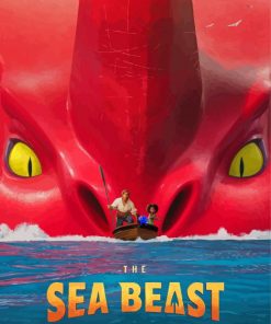 The Sea Beast Animated Movie Diamond Painitng