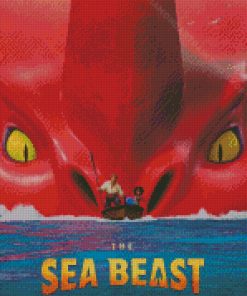 The Sea Beast Animated Movie Diamond Painitng