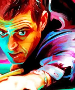 The Snooker Player Ronnie Osullivan Diamond Painting