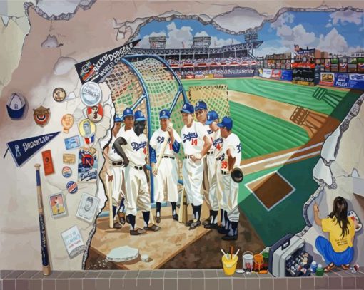 The Brooklyn Dodgers Diamond Painting