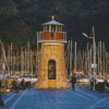 Turkey Marmaris Lighthouse Diamond Painting