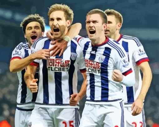 West Bromwich Footballers Diamond Painting