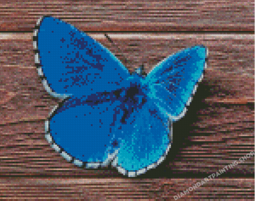 Aesthetic Blue Buttefly Diamond Painting