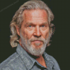 Aesthetic Jeff Bridges Diamond Painting