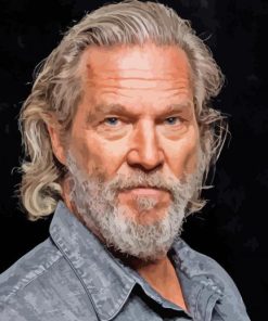 Aesthetic Jeff Bridges Diamond Painting