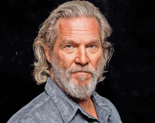 Aesthetic Jeff Bridges Diamond Painting