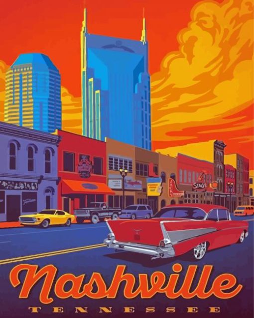 Aesthetic Nashville Diamond Painting