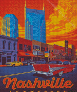 Aesthetic Nashville Diamond Painting