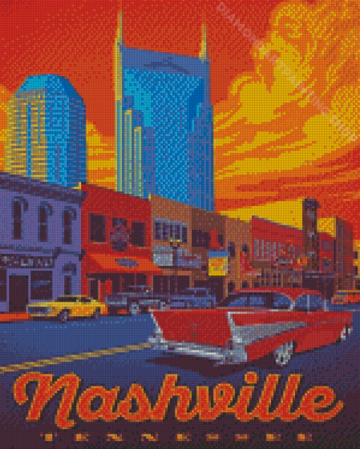 Aesthetic Nashville Diamond Painting