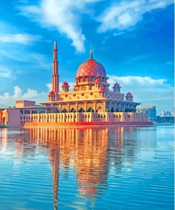 Aesthetic Putra Mosque Diamond Painting