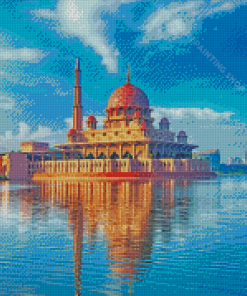 Aesthetic Putra Mosque Diamond Painting