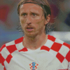 The Footballer Luka Modric Diamond Painting