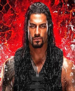 Aesthetic Roman Reigns Diamond Painting