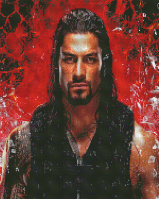 Aesthetic Roman Reigns Diamond Painting