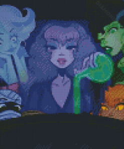 Aesthetic Scooby Doo And The Ghoul School Diamond Painting