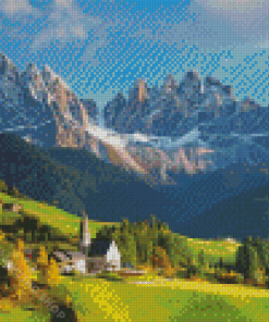 Aesthetic German Alps Diamond Painting