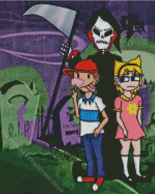 Aesthetic Grim Adventures Diamond Painting