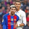 Aesthetic Messi And Ronaldo Diamond Painting