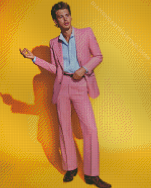 Austin Butler In Pink Classy Outfit Diamond Painting