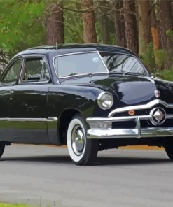 Black 1950 Ford Diamond Painting