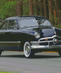 Black 1950 Ford Diamond Painting