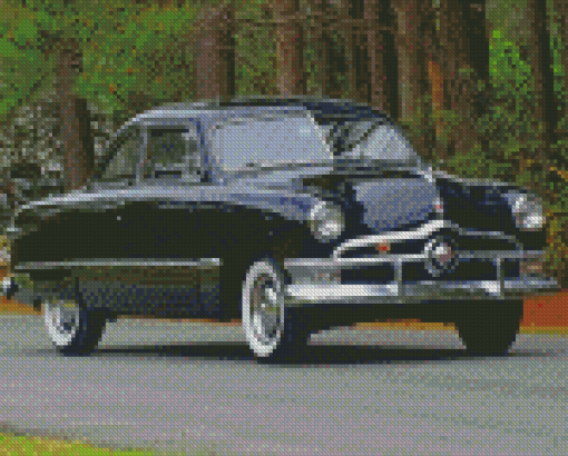 Black 1950 Ford Diamond Painting