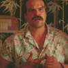 Cool Stranger Things Hopper Diamond Painting