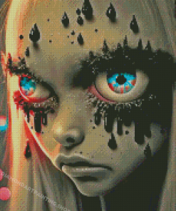 Creepy Girl Diamond Painting