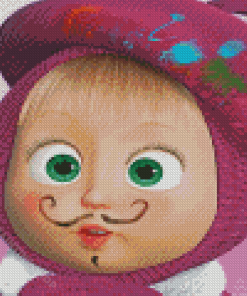 Cute Masha Diamond Painting