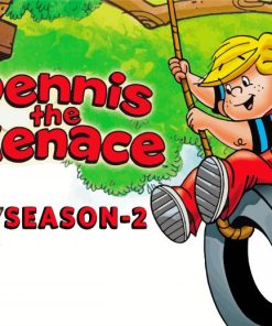 Dennis The Menace Poster Diamond Painting