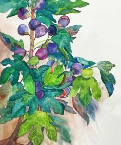 Fig Tree Branch Diamond Painting