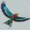 Flying Lilac Breasted Roller Diamond Painting