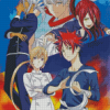 Food Wars Manga Diamond Painting