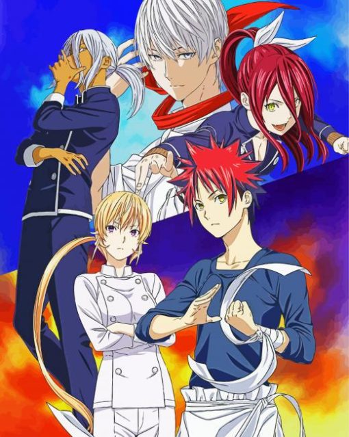 Food Wars Manga Diamond Painting