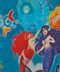 H2o Mermaids Underwater Diamond Painting