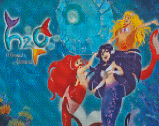 H2o Mermaids Underwater Diamond Painting